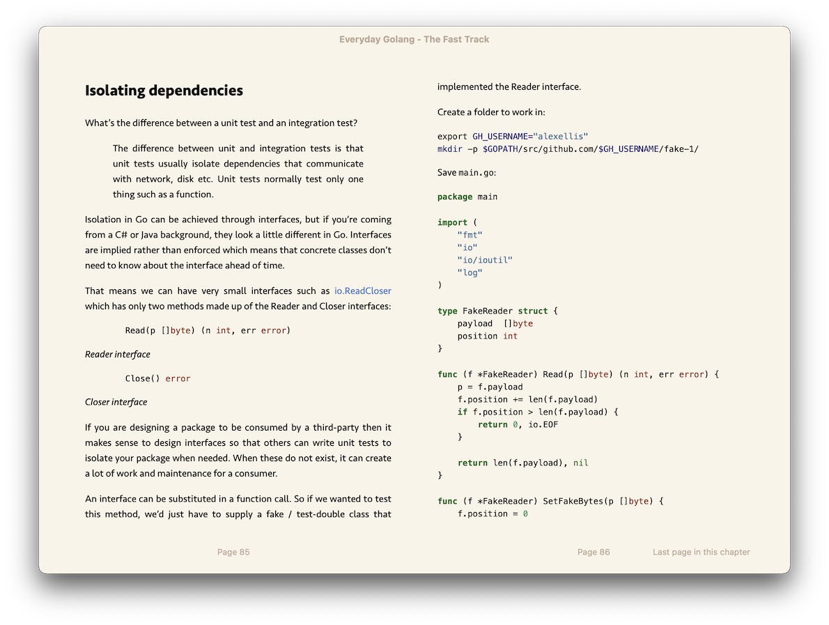 Isolating dependencies